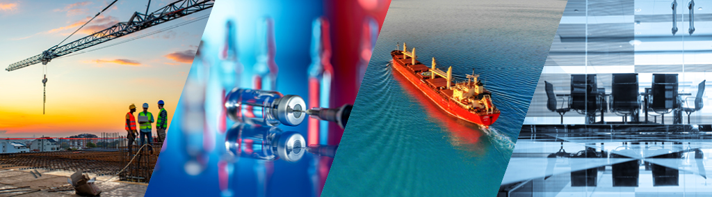 construction transportation medical research and development companies 